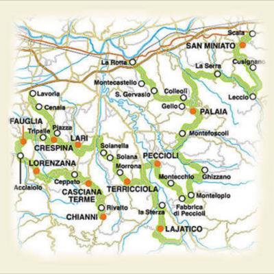 Strada del vino dei Colli Pisani